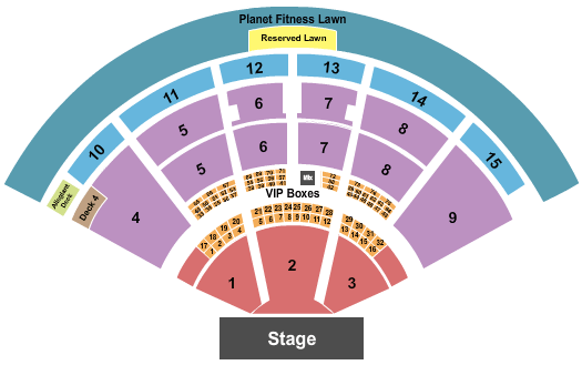 Truliant Amphitheater Pitbull Seating Chart